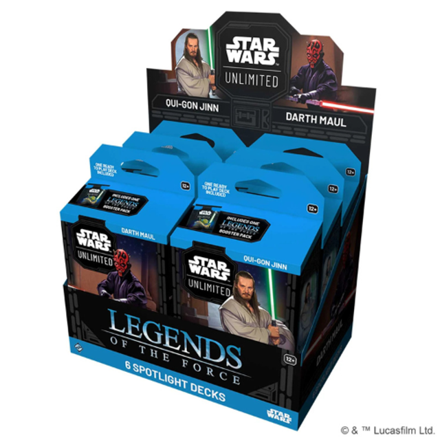 Star Wars: Unlimited Legends of the Force - Spotlight Deck - Pre-order