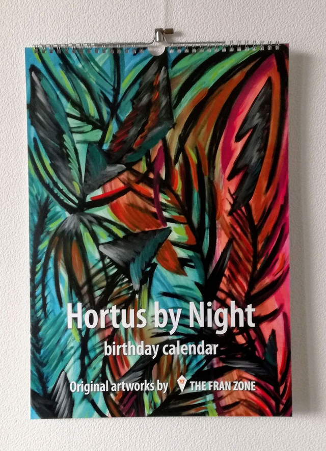 Verjaardagskalender Hortus by Night Birthday Calendar