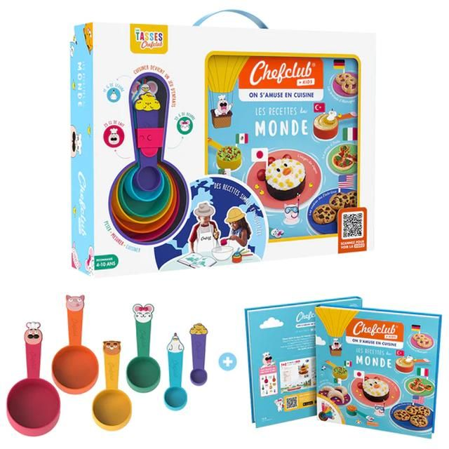 Chefclub Kids Coffret : Les Recettes Du Monde