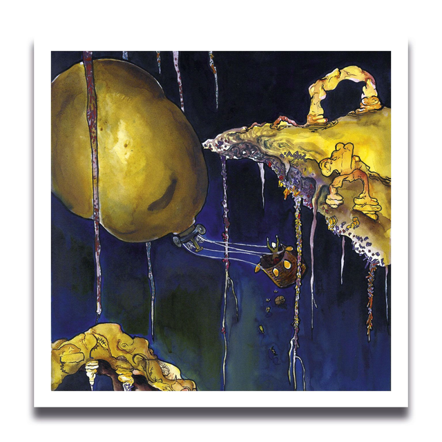 Carte Montgolfière 11 x 11 cm