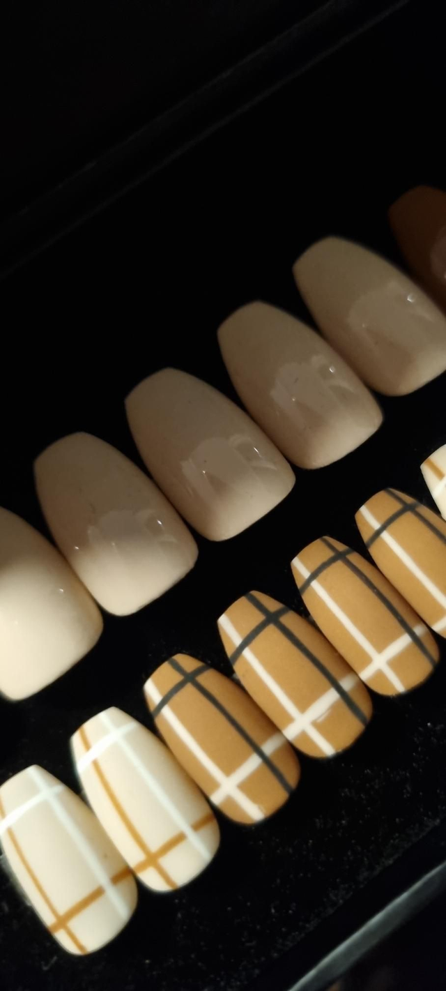 Burberry effect ballerine S