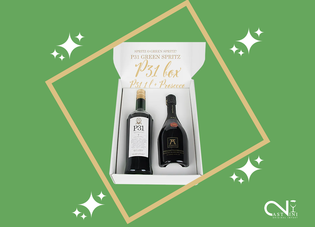 BOX DE LUXE : P31 (1L)  et Prosecco Brut