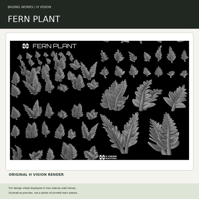 H Vision - Fern Plant
