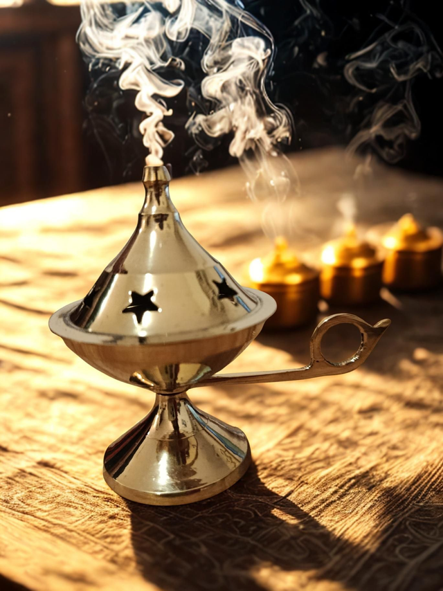 Encensoir en laiton 8cm