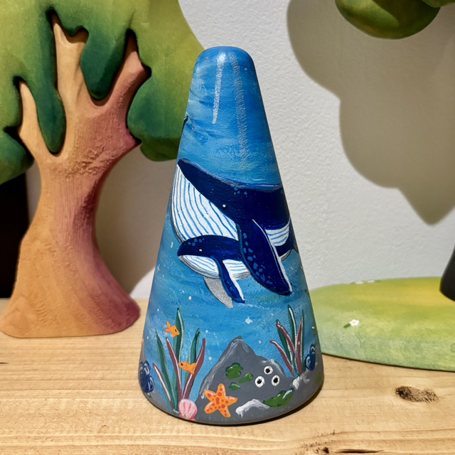 Mummy and baby whale