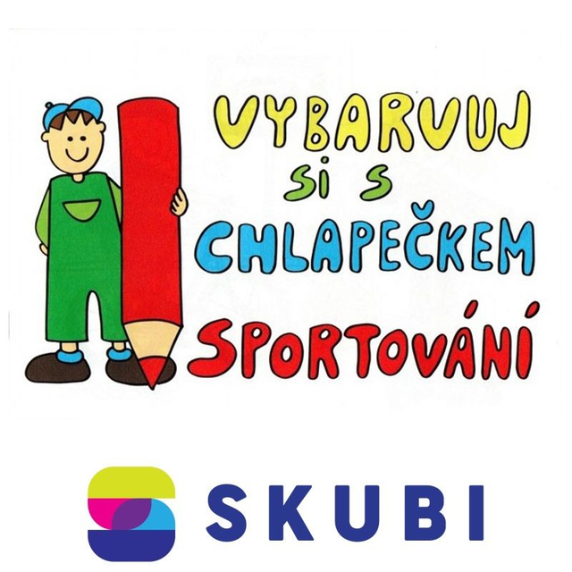 Omalovánky Vybarvuj si s chlapečkem: Sportování