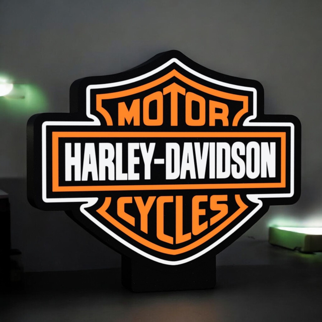 Lampe 3D Harley-Davidson LED - Pour les vrais passionnés de moto ! 