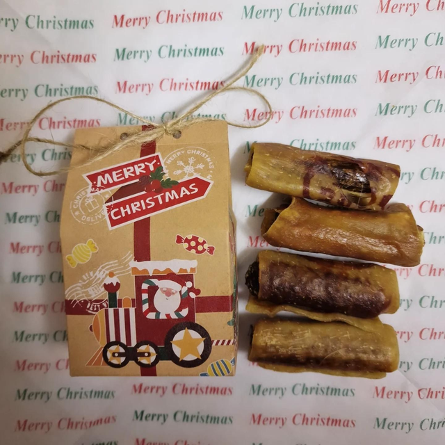 House filled with sausages, pigs in blankets or cookies