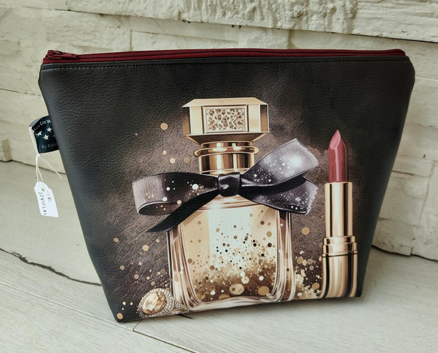 Trousse parfum or