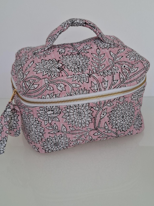 Trousse vanity rose 
