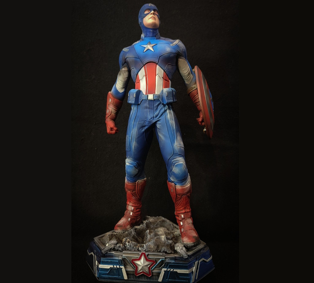 Statue CAPTAIN AMERICA First Avenger série movie