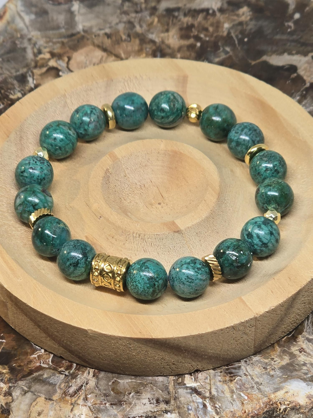 Bracelet Chrysocolle AA + en 1 cm