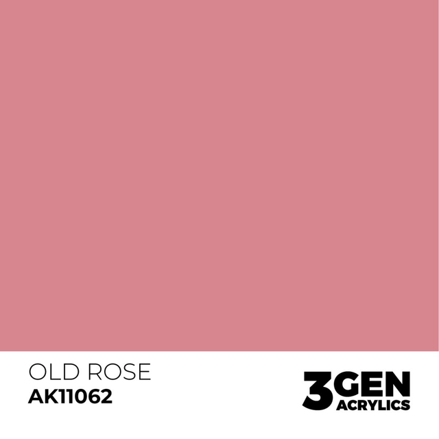 3rd Gen. Acrylics 62 Old Rose