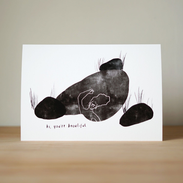 You&#039;re Beautiful Print A5