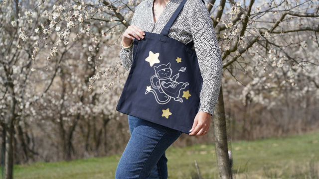 TOTE BAG - Kočkonaut