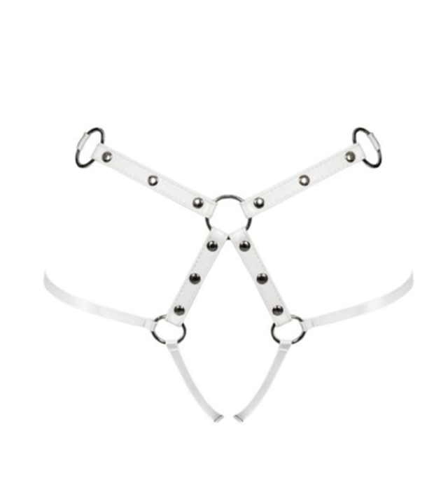 A758 Harnais String - Blanc