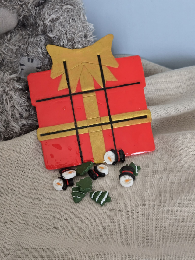 Plateau de morpion - cadeau de noël