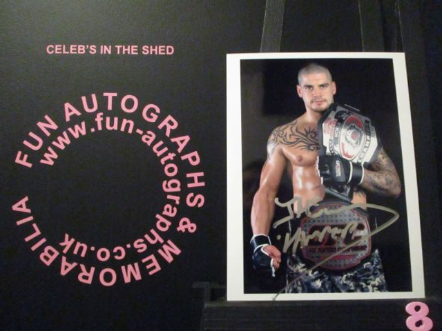 James 'The Hammer' McSweeney Authentic Autographed 6x4.5 Photograph (B8)