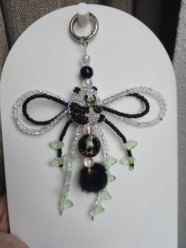 Panda fancy bagcharm