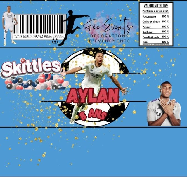 Papeterie gourmande "Skittles"