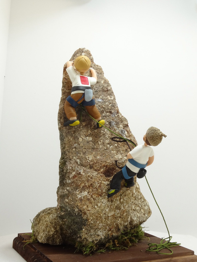Customized Multi-pitch Climbing Figure