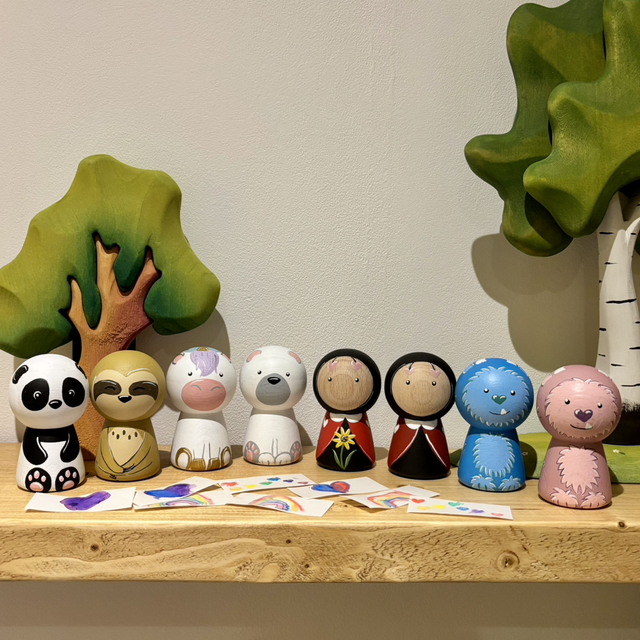 Hidden message Kokeshi