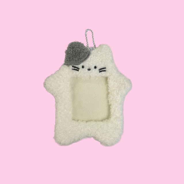 Fluffy Cat Card Holder