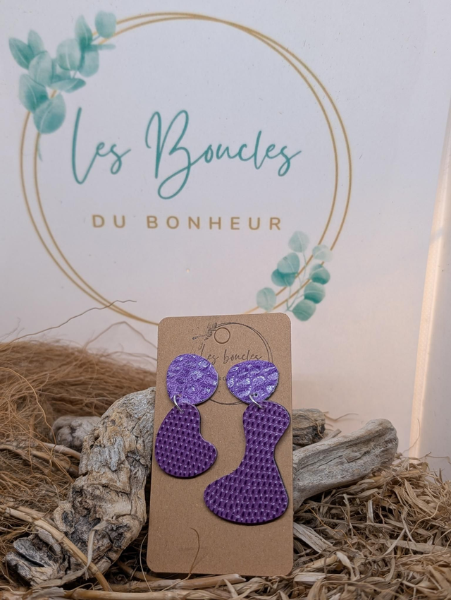 Boucles d&#039;oreilles Les jumelles ju017