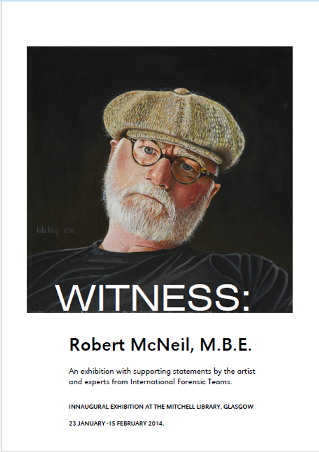 iota catalogue 'WITNESS by Robert McNeil, M.B.E.'