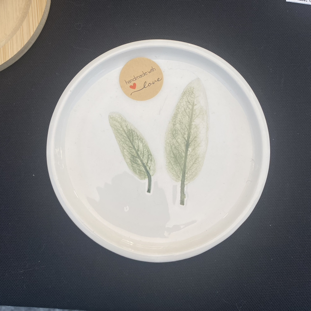 Piattino botanico salvia -3