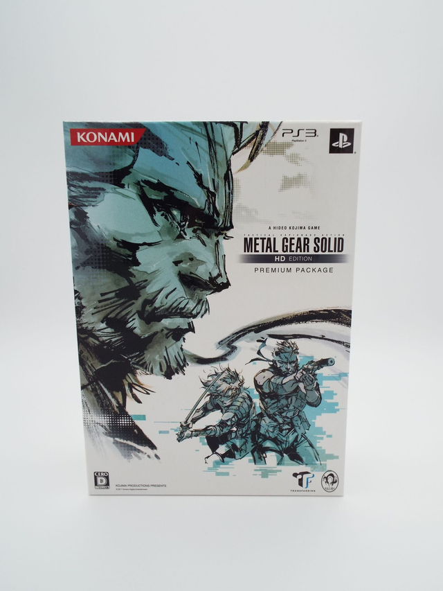 Metal Gear Solid HD Edition Premium Package PlayStation 3 PS3, NTSC-J Japan release