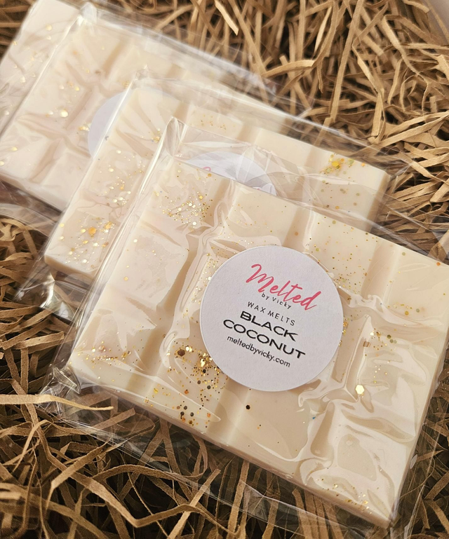 Black Coconut Wax Bar