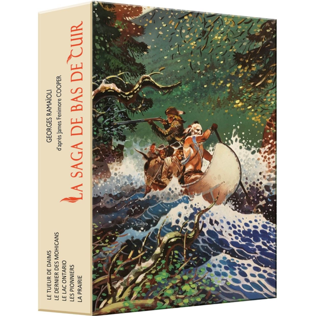 La saga de Bas-de-Cuir : Coffret 5 tomes + 2 ex-libris