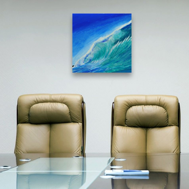 Canvas cm 30 x 30 "Agosto"