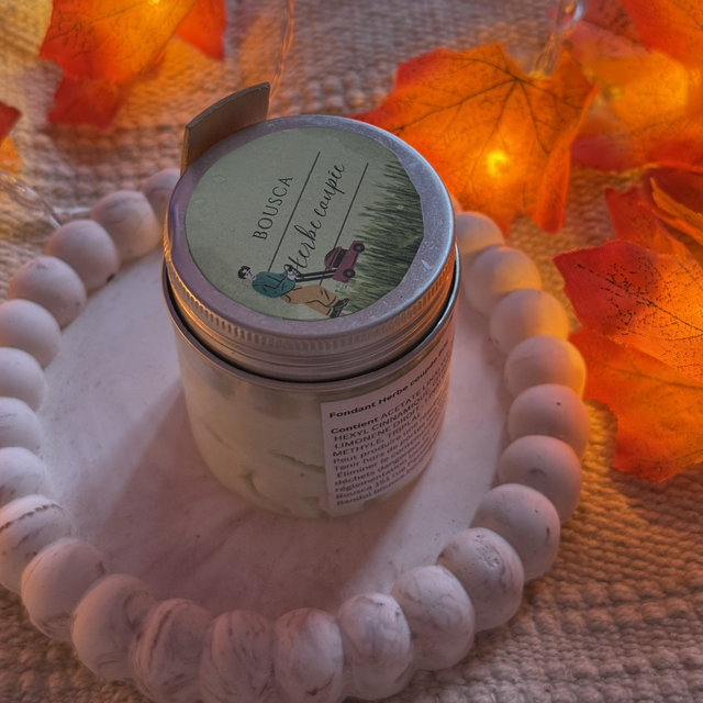 Fondant crémeux- Herbe coupée 