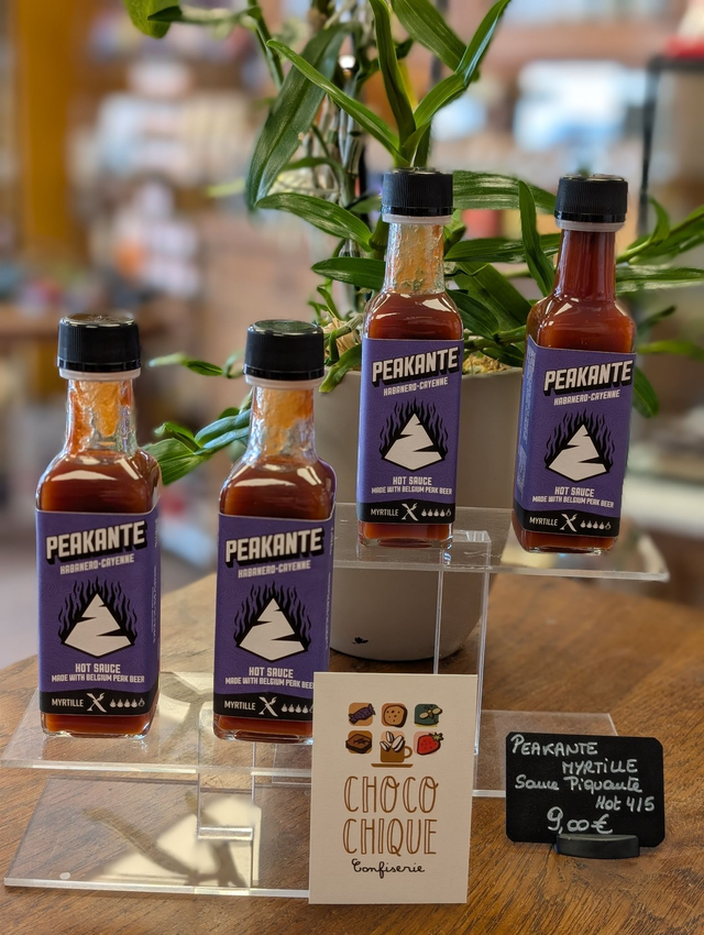 Hot Sauce PEAKANTE Myrtille "Deux-Mains"