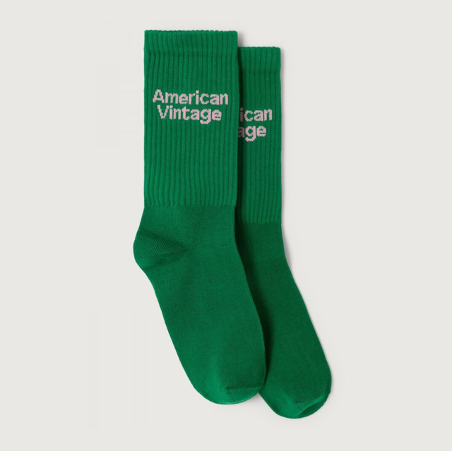 American Vintage Unisex Clypsun Socks Green