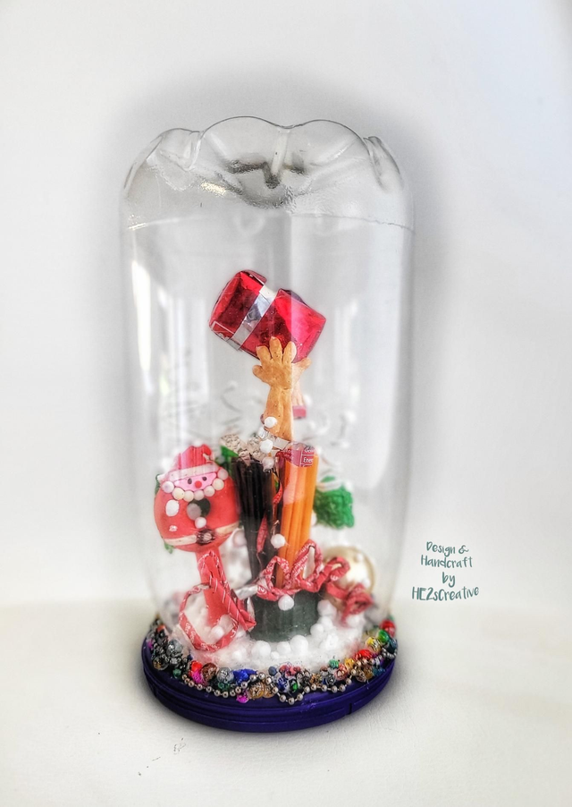 "Cheers"  ECO Handmade Bottle Decoration Art Decoration