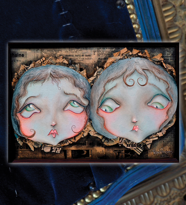 Maya et Mya - Print A4/A3