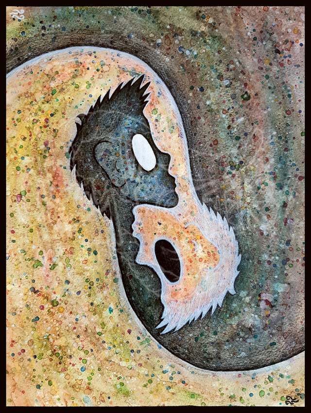 &quot;Demi tour sur soi-même&quot; Print