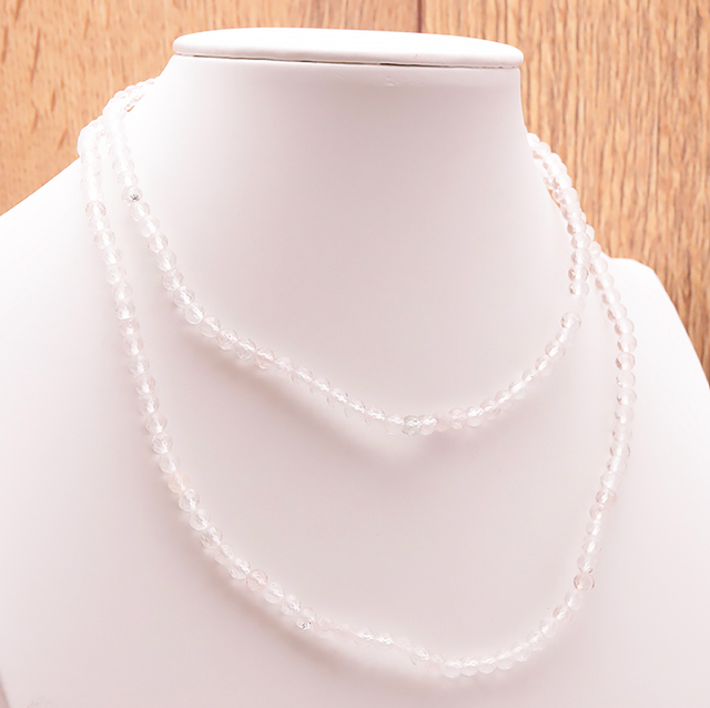 Collier Facetté Cristal de Roche 