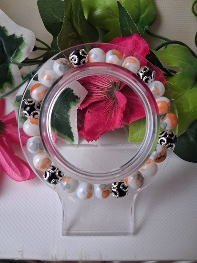 Bracelet perles de verre