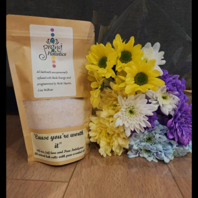 Cause you're worth it bathsalts pouch