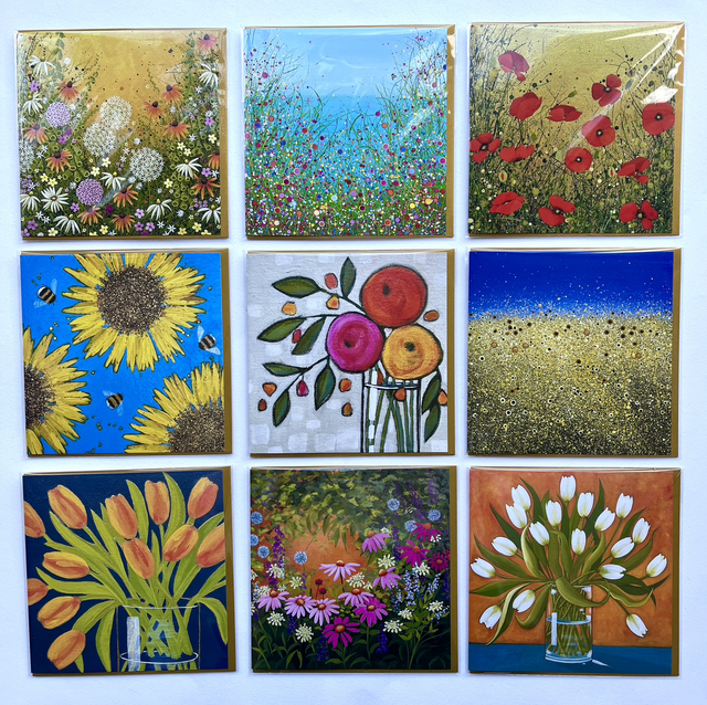 Card collection C “Bright and beautiful “