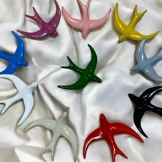 Rondini in ceramica – Portano colore e poesia nella tua casa