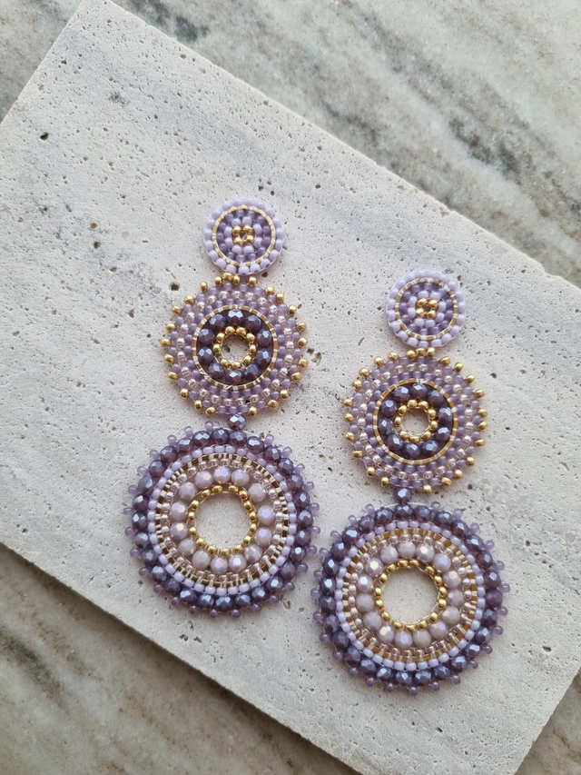 Ohrringe PURPLE DREAM