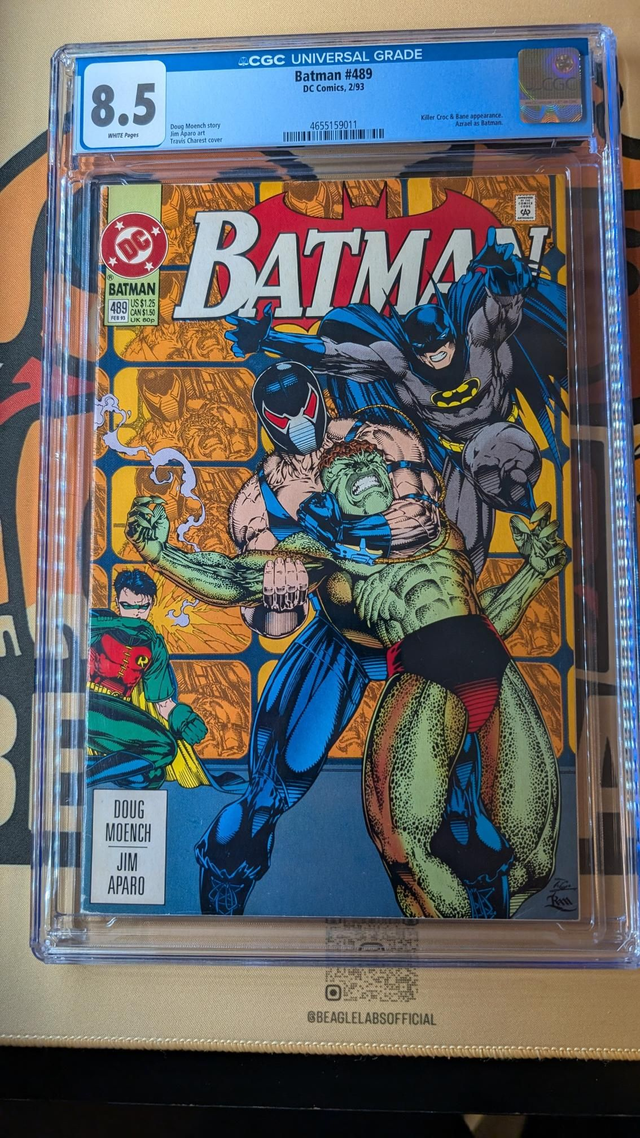 CGC Graded Comic 8.5 DC Batman #489