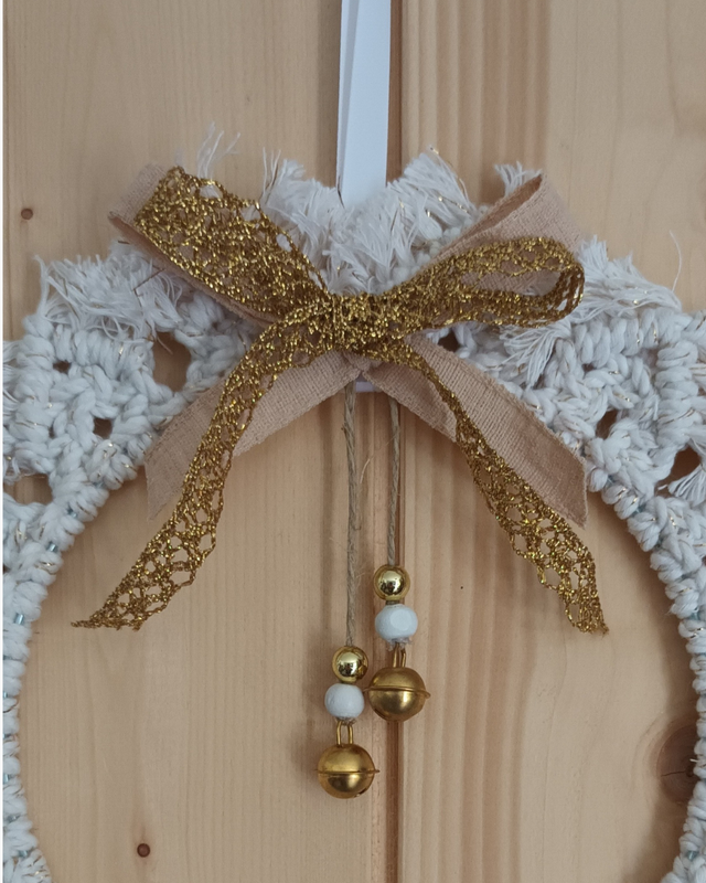 Couronne en macramé