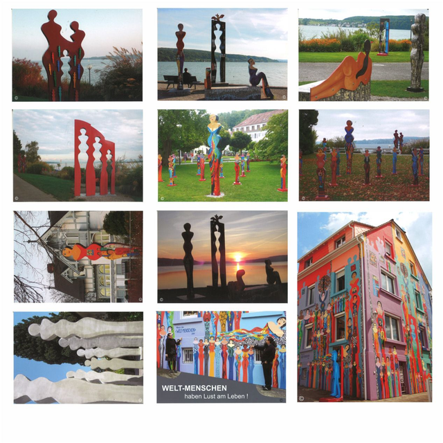 10 Kunst-Postkarten