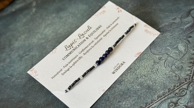 Bracelet élastique | Lapis-Lazuli